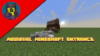How To- Build A Rustic Mineshaft Entrance In Minecraft!