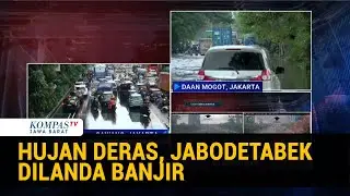 Curah Hujan Tinggi Picu Banjir di Jakarta dan Tangerang