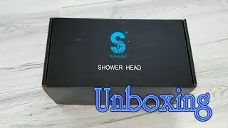 UNBOXING SUN RISE Handheld Shower Head Set from Amazon