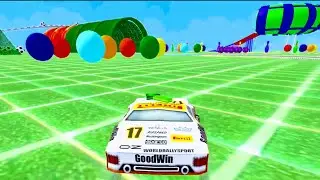 Learn Colors Street Vehicle Soccer ball Slide for Kids Nursery rhymes | Kinetic Toys