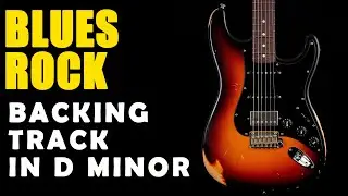 Blues Rock Backing Track in D Minor - Easy Jam Tracks