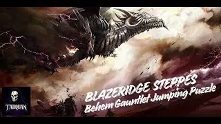 GW2 Blazeridge Steppes - Behem Gauntlet Jumping Puzzle. Ascalon (6/9)