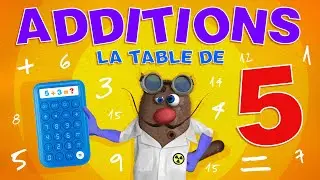 Foufou - La Table d'Addition de 5 pour les enfants (Learn Addition Tables for Kids) 4k