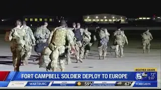 Fort Campbell soldiers deploy to Europe