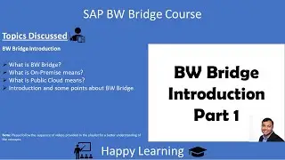 01 BW Bridge - Introduction Part 1