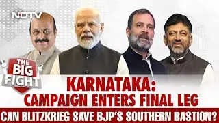 The Battle For Karnataka: Can Blitzkrieg Save BJP's Southern Bastion? | The Big Fight