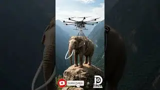 🐘✨ When nature meets technology!
