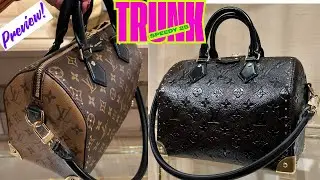 New Louis Vuitton Speedy Trunk 25 Reverse Monogram/Acajou Calfskin/Fall-Winter 2025