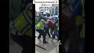 Boda boda rider fights Five traffic Police Officers