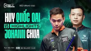 HIGHLIGHTS  | HUY QUỐC OAI VS JOHANN CHUA | RACE TO 12/6 | BILLIARDS POOL VN