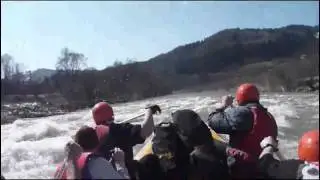 Splavovanie rieka Kysuca /Rakov&aacute; - Žilina/ raft_ TOP &uacute;sek