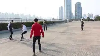 Blics 남자 축구팀 연습