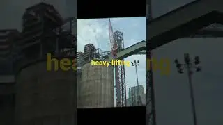 heavy lifting of equipment and steel structure# Mechanical Construction