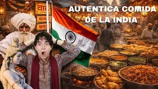 🤢 PROB&Eacute; la Comida de la India 🇮🇳 ... &iquest;DE VERDAD La Sirven con los PIES? 🦶❌