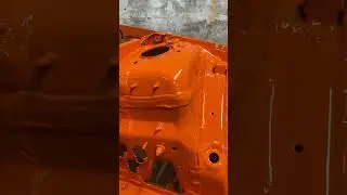 335xi e92 Custom Engine Bay done in Pure Orange!!! #bmw #custom #enginebay #project #comingsoon