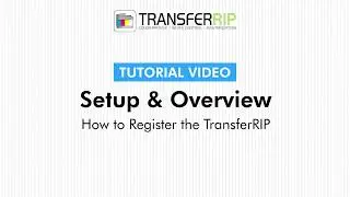 TransferRIP Часть 2.2 &mdash; Как зарегистрировать TransferRIP (настройка и обзор)