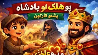 Pashto Cartoon Story|| يو هلک او بادشاه #cartoon #pashtocartoon #pashto #pashtocartoonstory