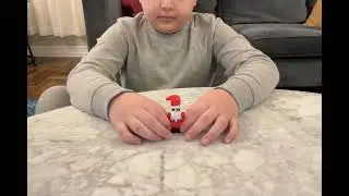 The @LEGO Cookie Train and Santa