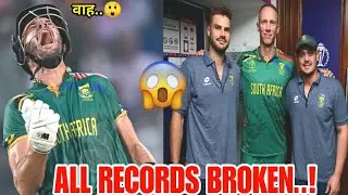 All RECORDS BROKEN..! SL vs SA Match..! De Kock, Markram, Dussen..! Century 🔥🔥..! ODI World Cup