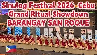 Sinulog 2026 SAN ROQUE Ritual Showdown Cebu City Festival Dance Performance | Sinulog Festival