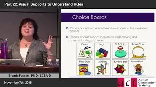 Positive Behavior Support: What Parents Need to Know! Part 22 - Visual Supports to Understand Rules
