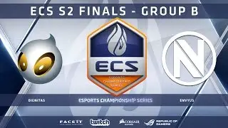 Dignitas vs EnVyUs - Nuke - GROUP B (ECS Season 2 LAN Finals)