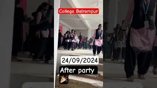 Program k bad ki enjoyment Balrampur college #2024 #dance #dancemusic #dancer #dancevideo #dancecove