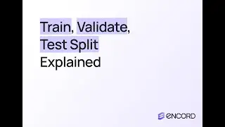 Train, Validate, Test Split Explained