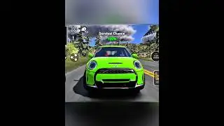 DriveCSX Car Crash Simulator Realistic | High Speed Crashes and Stunts - Part 10 #Shorts 6