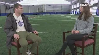 EXCLUSIVE: KU wide receiver Luke Grimm talks the future of Jayhawk football on K-Nation