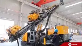 Hydraulic crawler drilling rigs