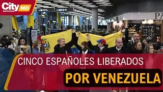 Liberados los primeros presos políticos en Venezuela: cinco españoles ya están en Madrid | CityTv