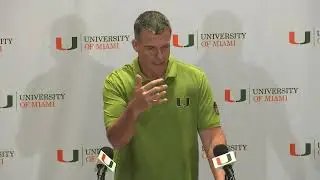 Miami Hurricanes Football: Mario Cristobal Previews National Championship