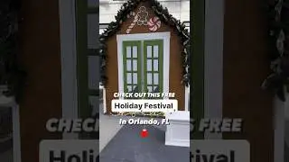 Top FREE Christmas Activities in ORLANDO: Oh, What Fun Holiday Festival! #orlando #lakenona