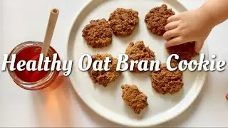 オーツブランクッキー‼︎Easy + Healthy Oat Bran Cookies‼︎ダイエット&bull;健康・美容クッキー‼︎