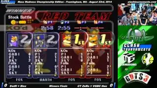 MMCE - CT ZeRo + VGBC Hax vs Swift + Slox - Winners Finals - SSBM