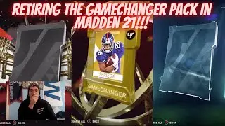 1 MILLION COIN GAMECHANGER PACK OPENING IN MADDEN 21!! RETIRING THE GAMECHANGER PACK IN TODAY!!