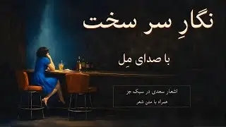 نگار سرسخت | اشعار سعدی در سبک جز | با صدای مل | (Iranian Jazz Rework - Saadi)