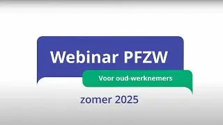 Webinar De voorbeeldberekening voor oud-werknemers