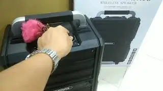Speaker Portable Bluetooth Remax RB - X5 Song K outdoor Pull Rod Wireless [ Review dan unboxing ]