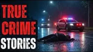 5 Disturbing True Crime Stories For Sleep With Rain Sound | Black Screen