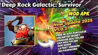 Deep Rock Galactic Survivor v1.0.2 Mod Apk Mod Menu Free Shopping New Update 2025