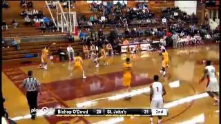 St. John's Justise Winslow scores on the slam dunk.