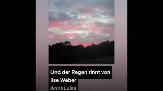 Und der Regen rinnt von Ilse Weber