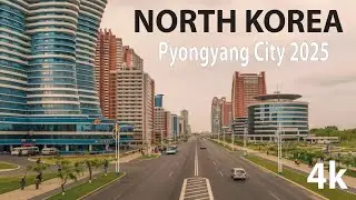 Pyongyang City - North Korea 4K By Drone 2025