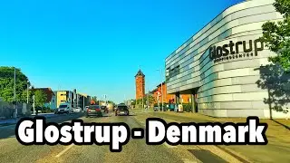 Glostrup - Driving in Denmark - 4k UHD 60fps