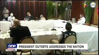 WATCH | Pre-recorded address of Pres. Rodrigo Duterte (February 14, 2022)