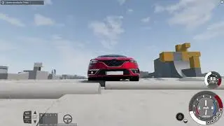 dirigindo o megane so que teste