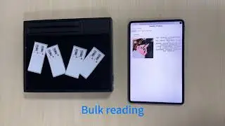 Jewelry RFID Tag Reading Display