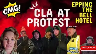 Прямая трансляция из отеля в Эппинге: протест, часть 1. Обязательно посмотрите!!!!!